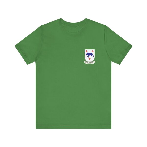 Crowley Family Coat of Arms T-Shirt - Image 3