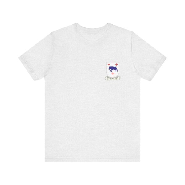 Crowley Family Coat of Arms T-Shirt - Image 6