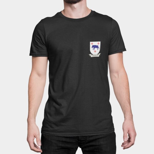 Crowley Family Coat of Arms Adult T-shirt