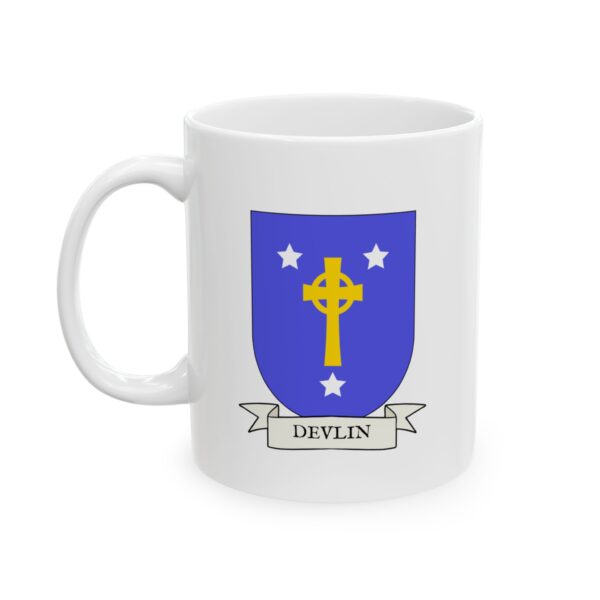 Devlin Family Coat of Arms Coffee Mug