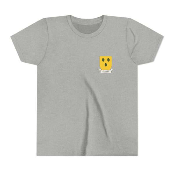 Cleary Family Coat of Arms Youth T-Shirt - Image 3