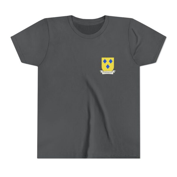 Costello Family Coat of Arms Youth T-Shirt - Image 6