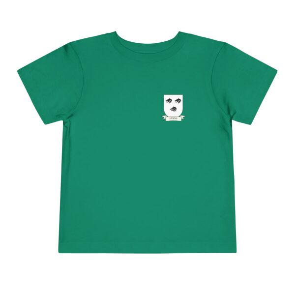 Evans Family Coat of Arms Toddler T-Shirt - Image 2