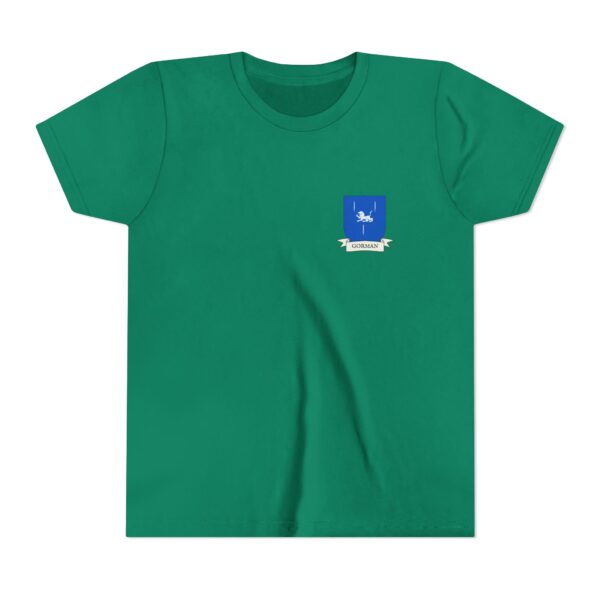 Gorman Family Coat of Arms Youth T-Shirt - Image 3