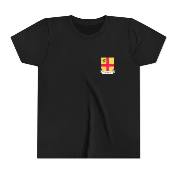 Burke Family Coat of Arms Youth T-Shirt - Image 7