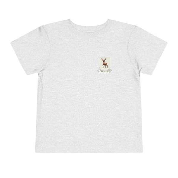 McCarthy Family Coat of Arms Toddler T-Shirt - Image 3