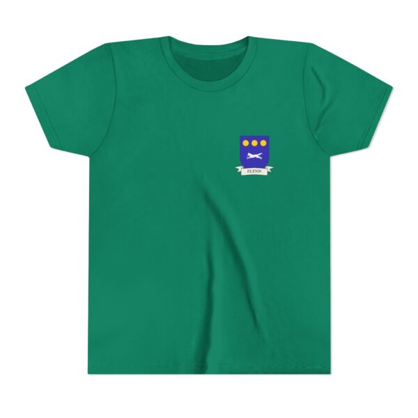 Flynn Family Coat of Arms Youth T-Shirt - Image 3