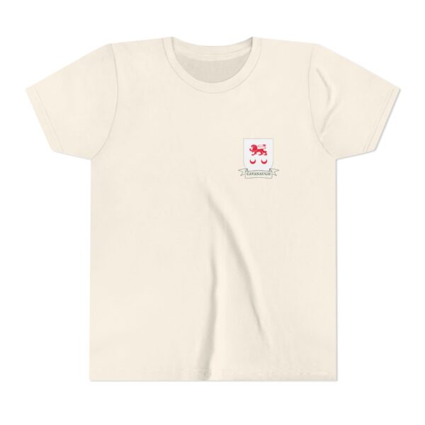 Cavanaugh Family Coat of Arms Youth T-Shirt - Image 2