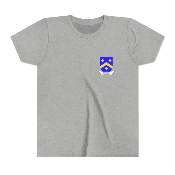 Lynch Family Coat of Arms Youth T-Shirt - Image 3