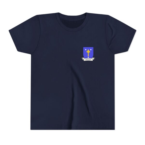 Devlin Family Coat of Arms Youth T-Shirt - Image 6