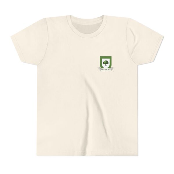Flanagan Family Coat of Arms Youth T-Shirt - Image 2