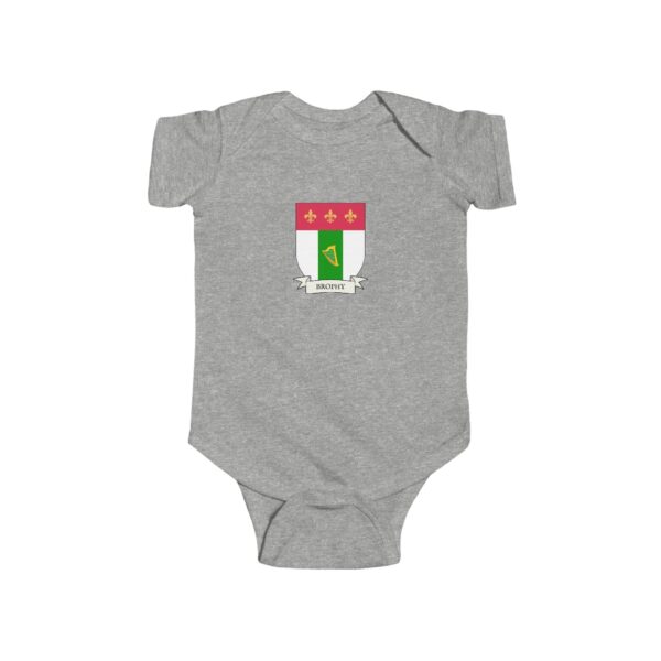 Brophy  Family Coat of Arms Baby Onesie Bodysuit - Image 2