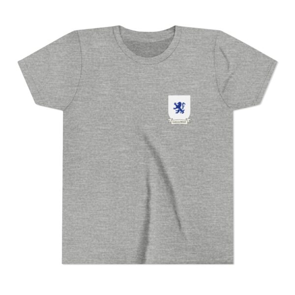 Galloway Family Coat of Arms Youth T-Shirt - Image 4