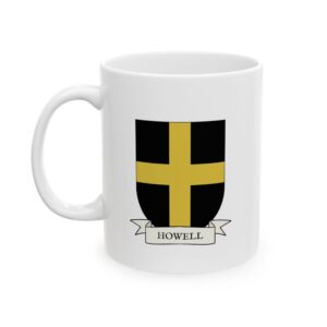 Howell Family Coat of Arms Coffee Mug
