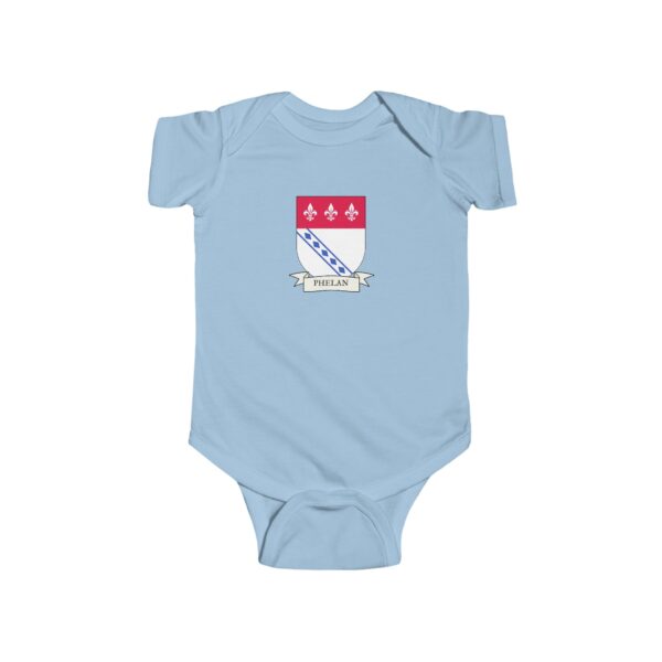 Phelan Family Coat of Arms Baby Onesie Bodysuit - Image 4