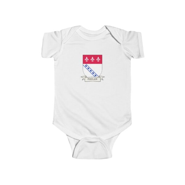 Phelan Family Coat of Arms Baby Onesie Bodysuit - Image 2