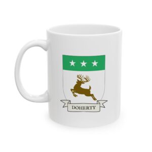 Doherty Family Coat of Arms Coffee Mug