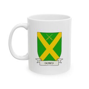Dowd Family Coat of Arms Coffee Mug