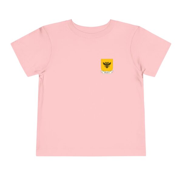 Brown Family Coat of Arms Toddler T-Shirt - Image 5