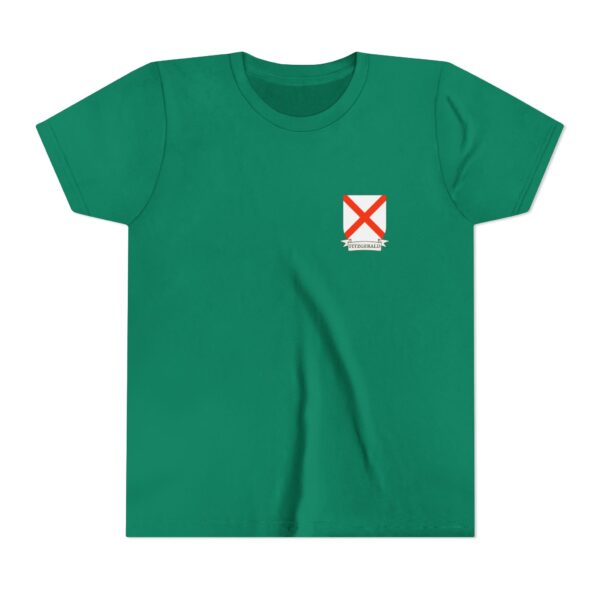 Fitzgerald Family Coat of Arms Youth T-Shirt - Image 3
