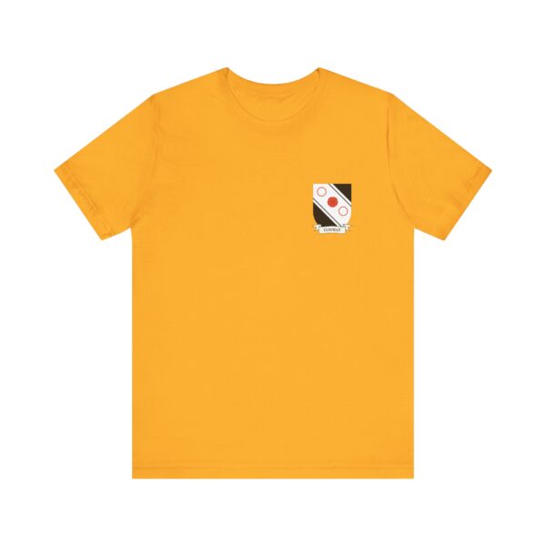 Conway Family Coat of Arms T-Shirt - Image 6
