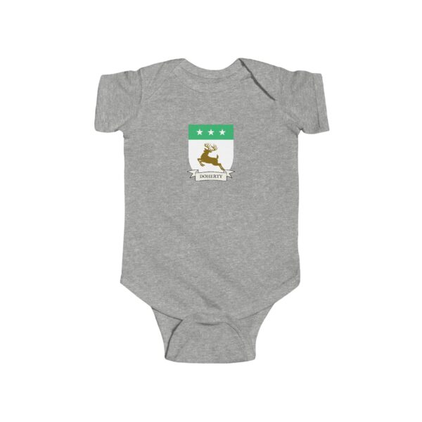 Doherty Family Coat of Arms Baby Onesie Bodysuit - Image 3