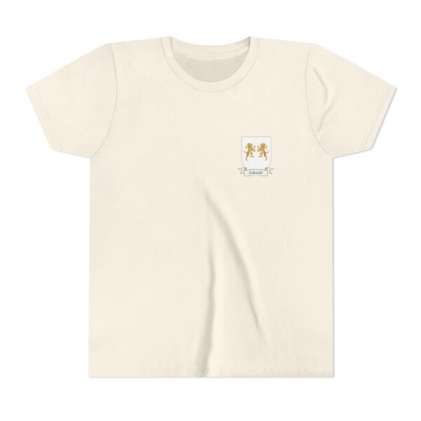 Collin Family Coat of Arms Youth T-Shirt - Image 2