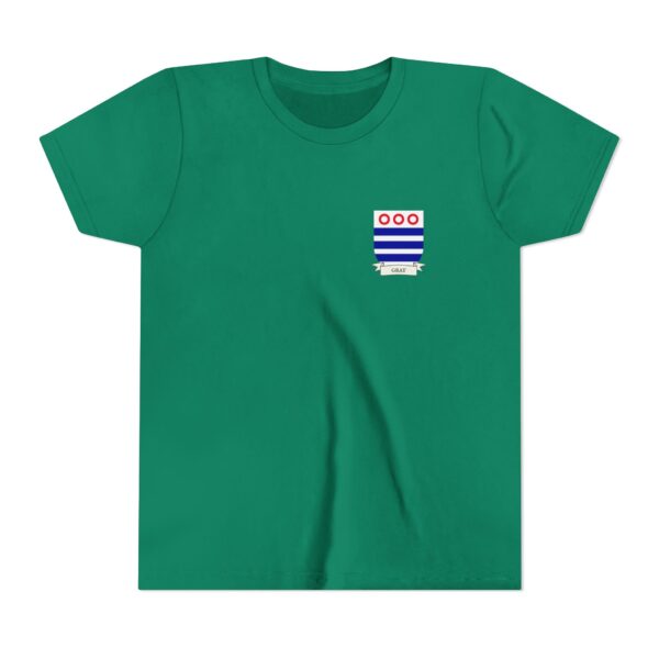 Gray Family Coat of Arms Youth T-Shirt - Image 3