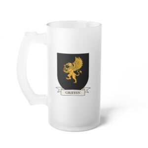 Griffin Family Coat of Arms Beer Mug