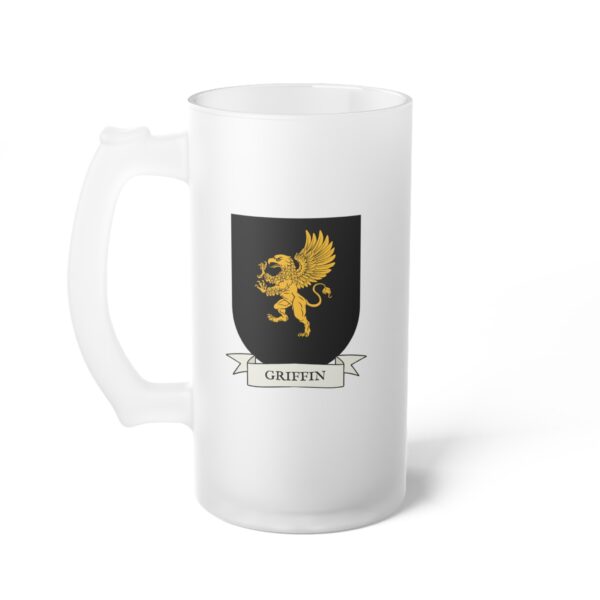 Griffin Family Coat of Arms Beer Mug