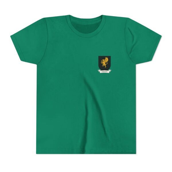 Griffin Family Coat of Arms Youth T-Shirt - Image 3