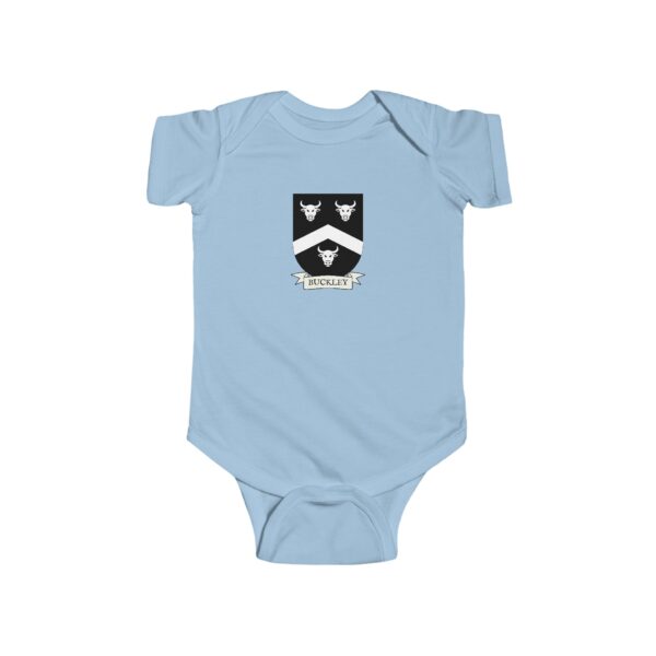 Buckley Family Coat of Arms Baby Onesie Bodysuit - Image 4