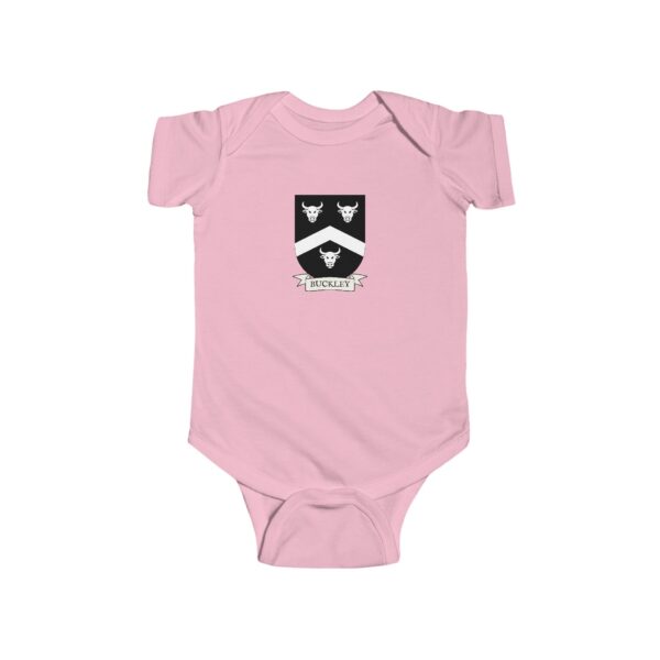 Buckley Family Coat of Arms Baby Onesie Bodysuit - Image 5