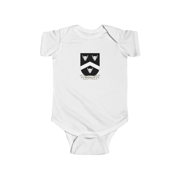 Buckley Family Coat of Arms Baby Onesie Bodysuit - Image 2