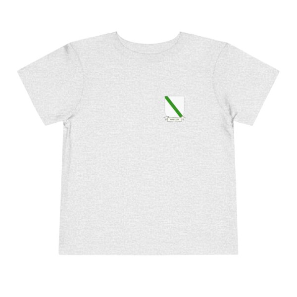 Mallon Family Coat of Arms Toddler T-Shirt - Image 4