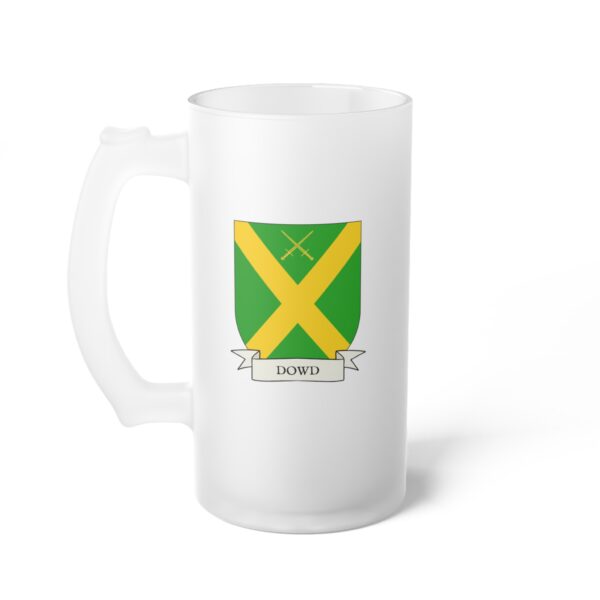 Dowd Family Coat of Arms Beer Mug