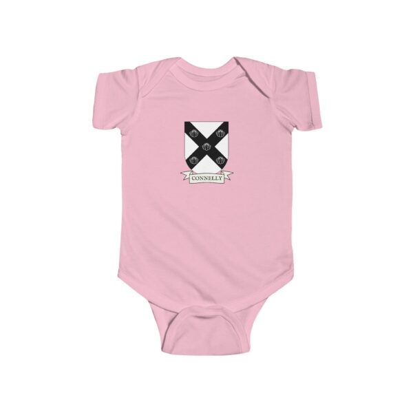 Connelly Family Coat of Arms Baby Onesie Bodysuit - Image 5