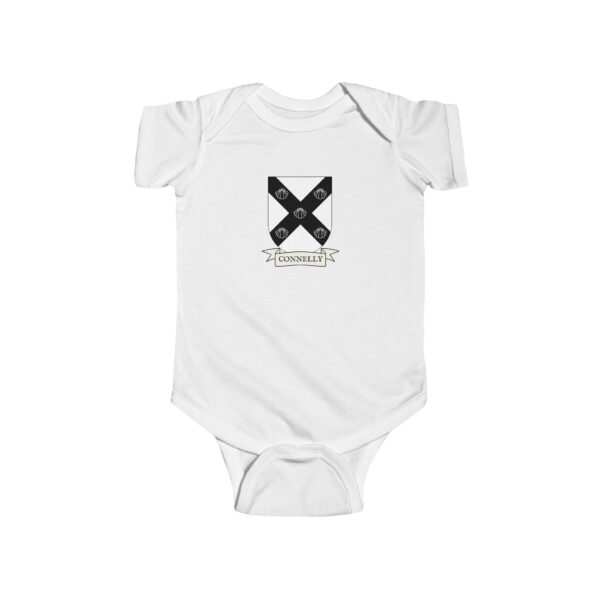 Connelly Family Coat of Arms Baby Onesie Bodysuit - Image 2