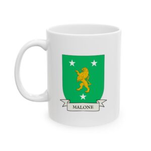 Malone Family Coat of Arms Coffee Mug