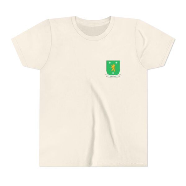 Malone Family Coat of Arms Youth T-Shirt - Image 2