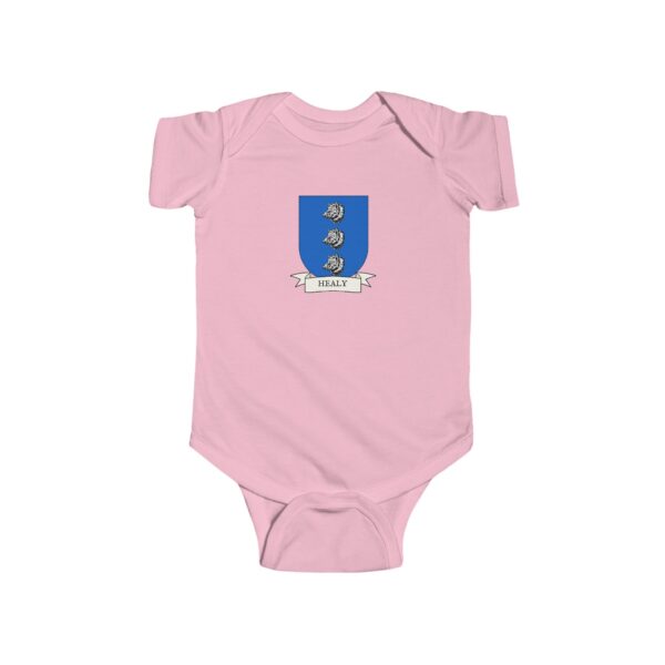 Healy Family Coat of Arms Baby Onesie Bodysuit - Image 5