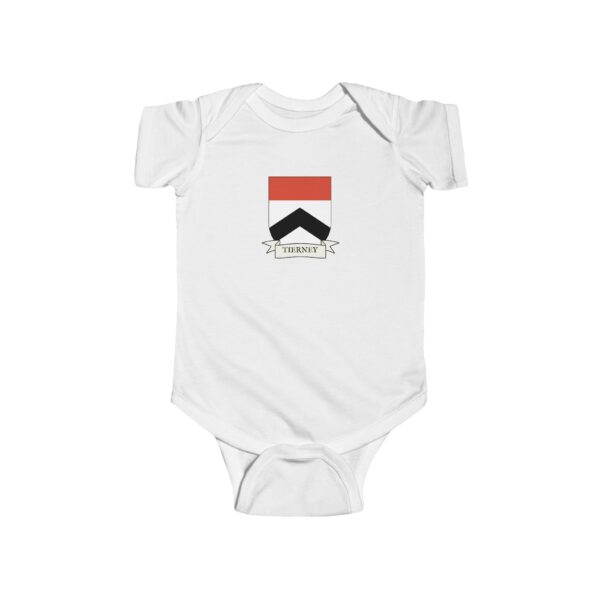 Tierney Family Coat of Arms Baby Onesie Bodysuit - Image 2