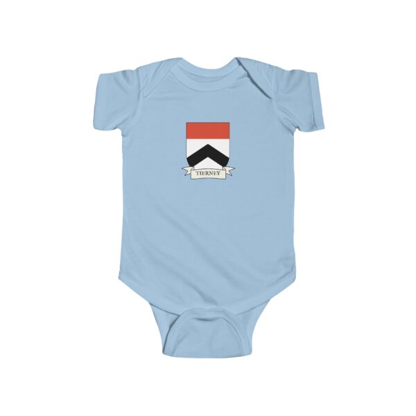 Tierney Family Coat of Arms Baby Onesie Bodysuit - Image 4
