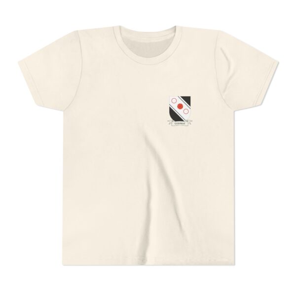 Conway Family Coat of Arms Youth T-Shirt - Image 2