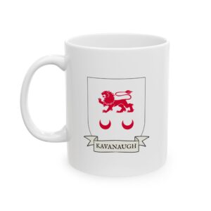 Kavanaugh Family Coat of Arms Coffee Mug