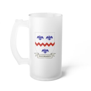 McCormick Family Coat of Arms Beer Mug