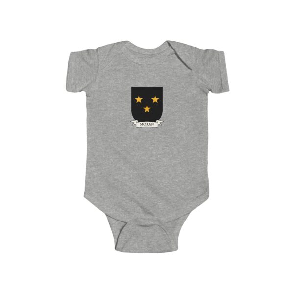 Moran Family Coat of Arms Baby Onesie Bodysuit - Image 3