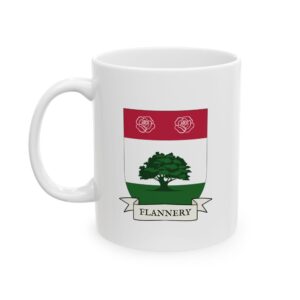 Flannery Family Coat of Arms Coffee Mug