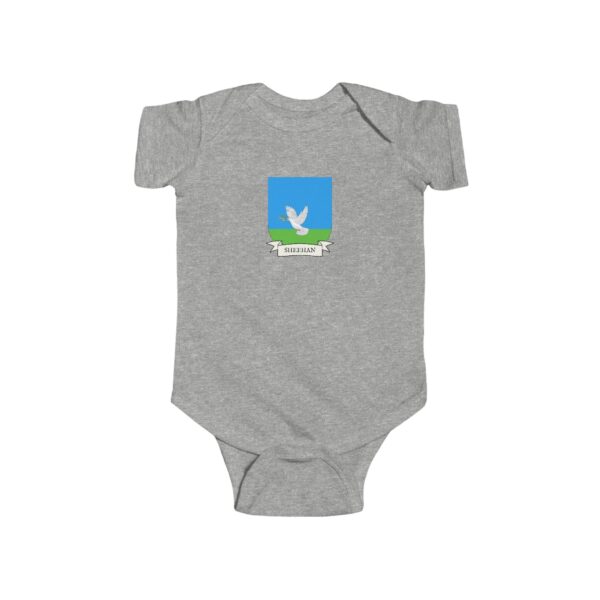 Sheehan Family Coat of Arms Baby Onesie Bodysuit - Image 3