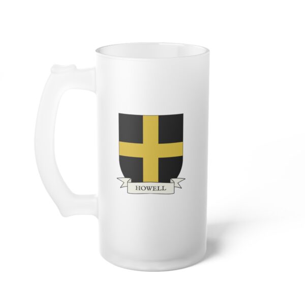 Howell Family Coat of Arms Beer Mug